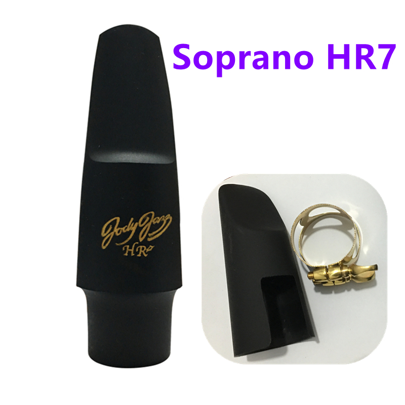 Bocchino per sassofono contralto in bachelite AL3 AL4 AL5 suoni morbidi musica classica accessori per strumenti Sax tenore Soprano HR7/HR8: Soprano HR 7