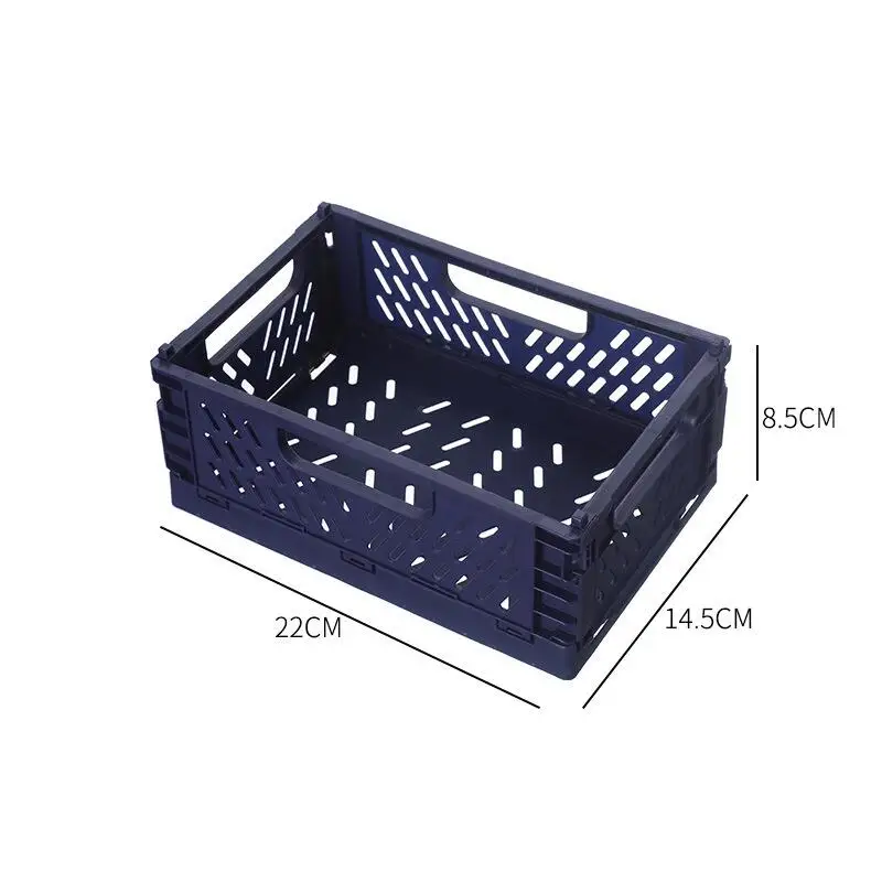 Faltbarer Aufbewahrungskorb, Kleiderschrank-Organizer, Box für Küche, Badezimmer, Zubehör, Gadgets für Kleidung, Spielzeug, Gewürze, Gewürze, Gemüse: Black