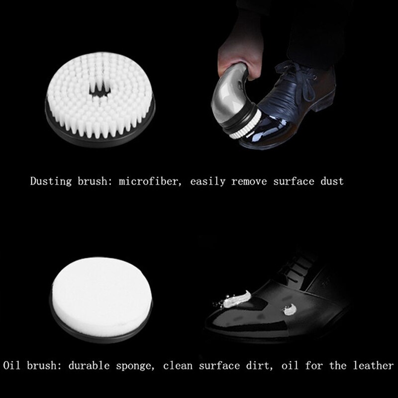Ea-portable multi-fonction ménage électrique cireuse à chaussures automatique chaussure Machine nettoyage des chaussures en cuir soin Portable U