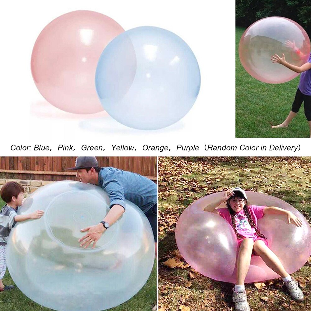 Bubble Ballon Transparante Bounce Opblaasbare Grappig Speelgoed Bal Opblaasbare Ballen Voor Outdoor Indoor Tuin Spelen