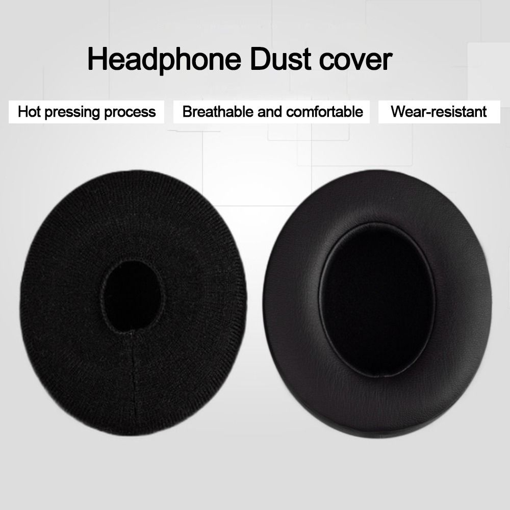 1Pairs Knitted Fabric Dustproof Protect Dust Cover Protection for Beats Solo 2/3 Studio 2/3 Headphones Earpad Earcup