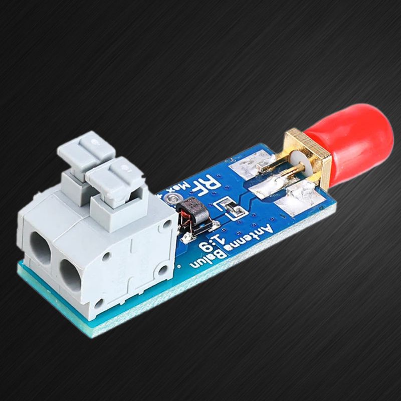 1:9 HF Antenna Balun Tiny 1:9 Balun Frequency Band Long Wire HF Antenna Board RTL-SDR Receiver