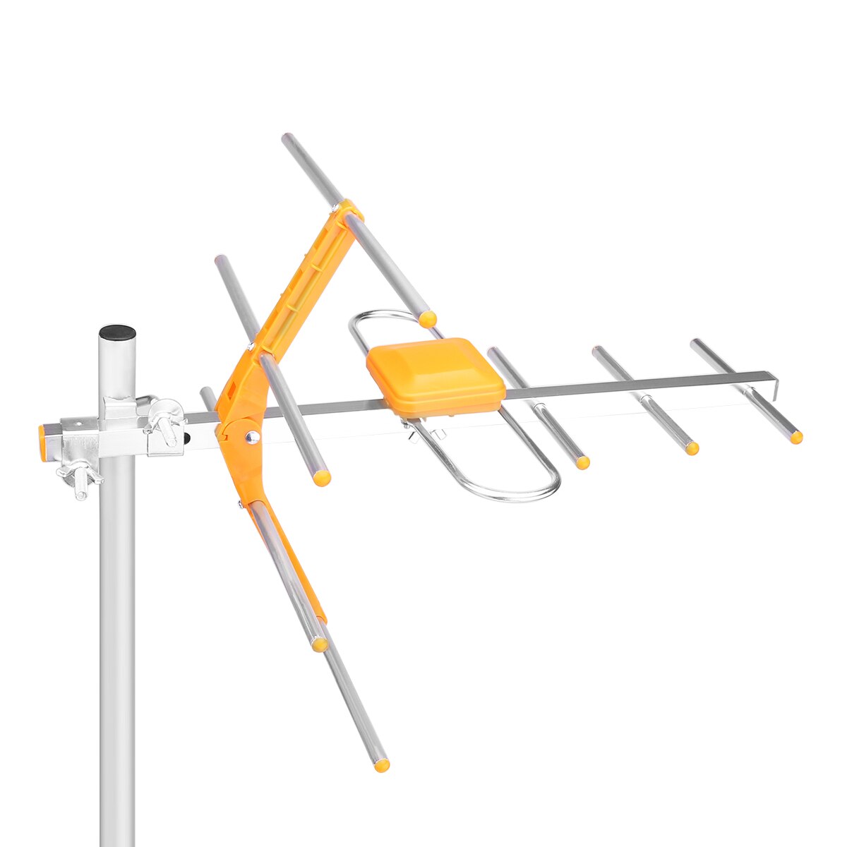 High Gain TV Antenna Long access range For HD Digital HDTV DVBT/DVBT2 470MHz-860MHz Outdoor TV Antenna Digital Amplified