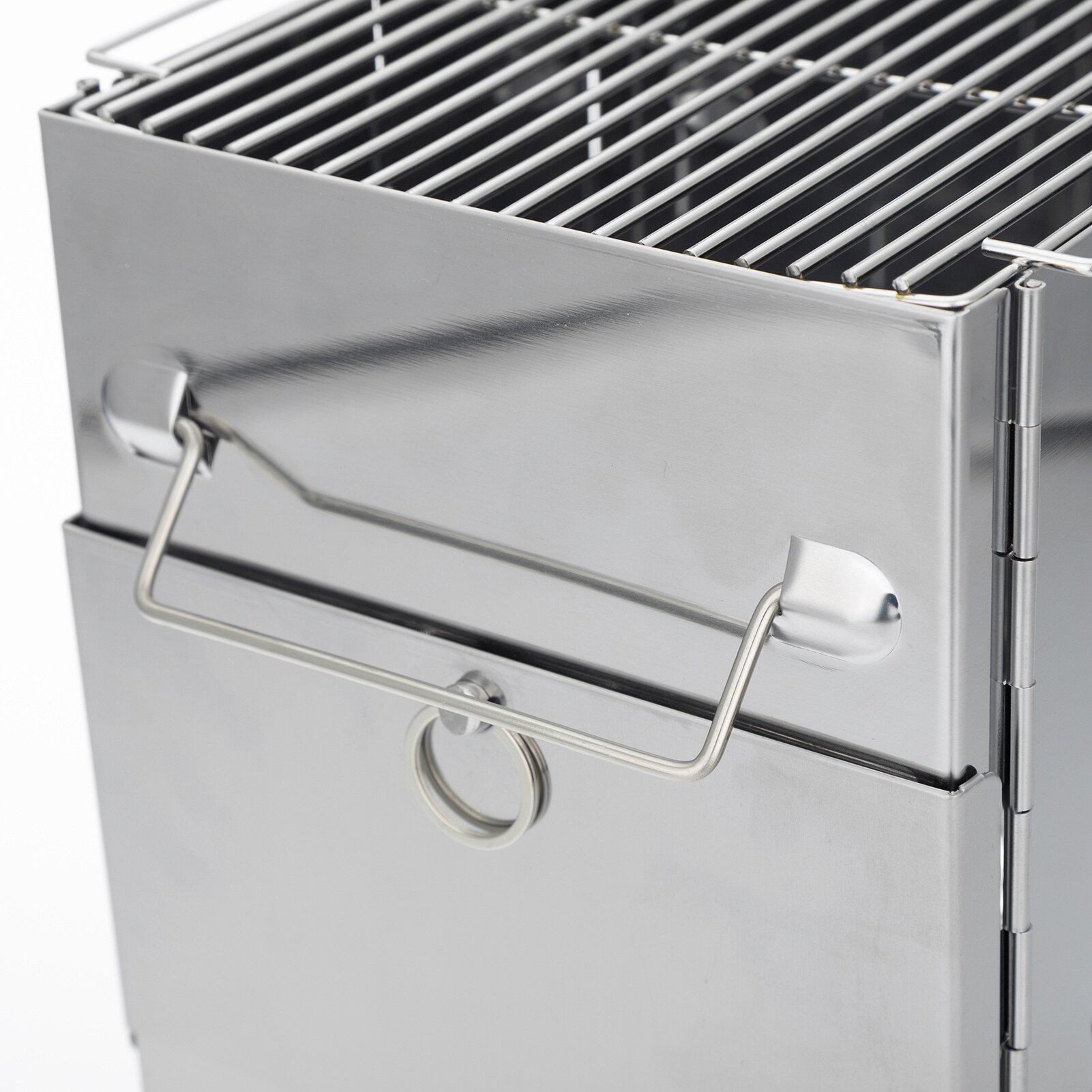 Kamp Grill Opvouwbare Roestvrij Staal Kleine Draagbare Kachels Met Draagtas Voor Camping Koken Barbecue Hout Kachel Extra Grote