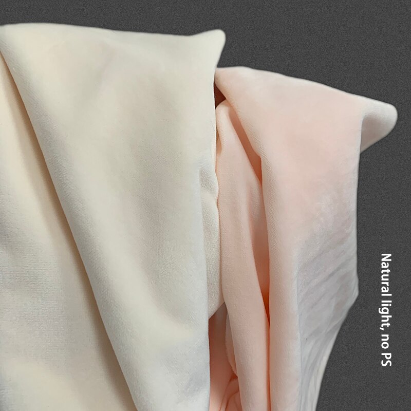 1mm Pile Length Skin Fabric Polyester Soft Thickened Cotton Doll Special Skin Color Fabric Handmade Material