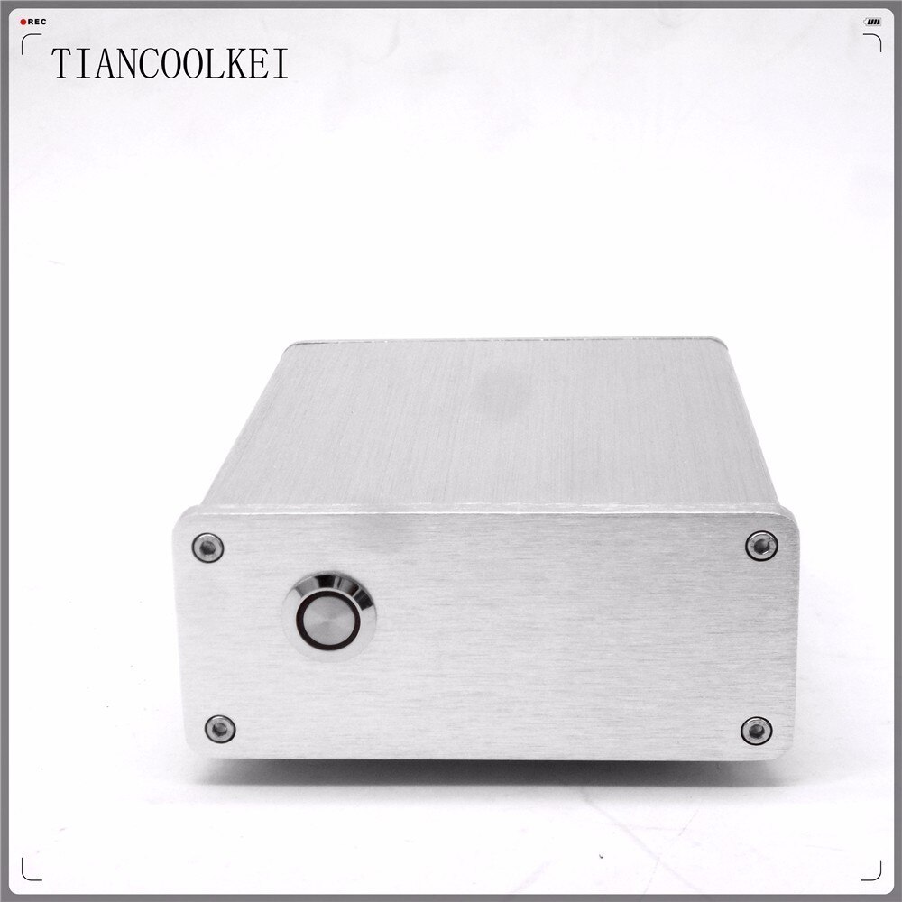 TIANCOOLKEI srebrzysty 30W LM317 TL431 dekoder Audio DAC zasilaczem hifi wyjście DC 5V-9V-12V-15V-24V