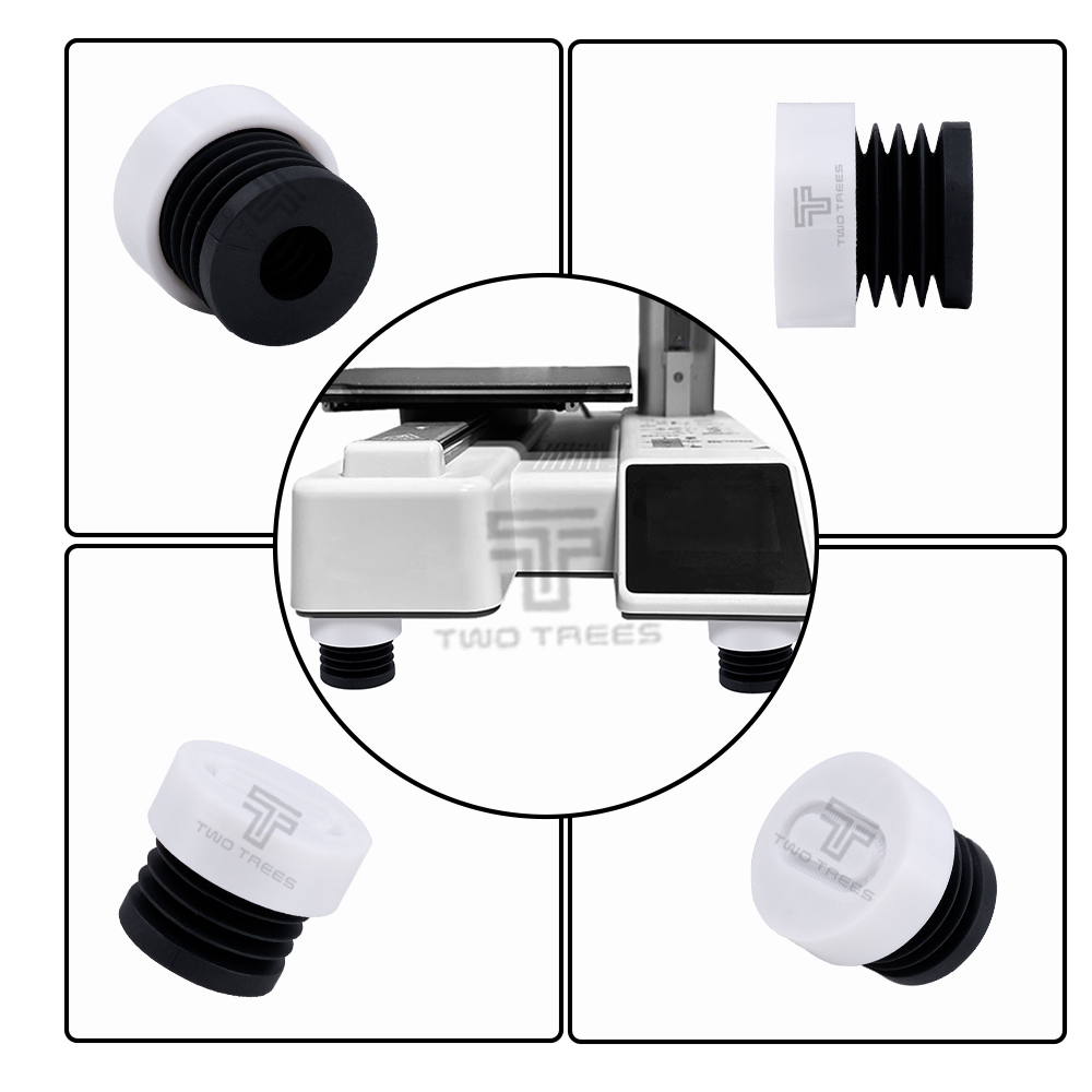 For Bambu Lab A1 mini 3D Printer Anti Vibration Feet Pad Anti-slip Anti-Shock Dust-proof Rubber Foot Pad Bambulabs A1 mini Parts