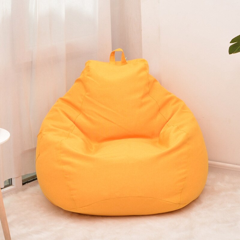 Bean Bag Bed Met Filler Luie Sofa Voor Volwassen Camping Slaapbank Wasbaar Zitzak Stoel Slaapkamer Tatami Draagbare Lounger seat: Bean Bag  60X70cm S3