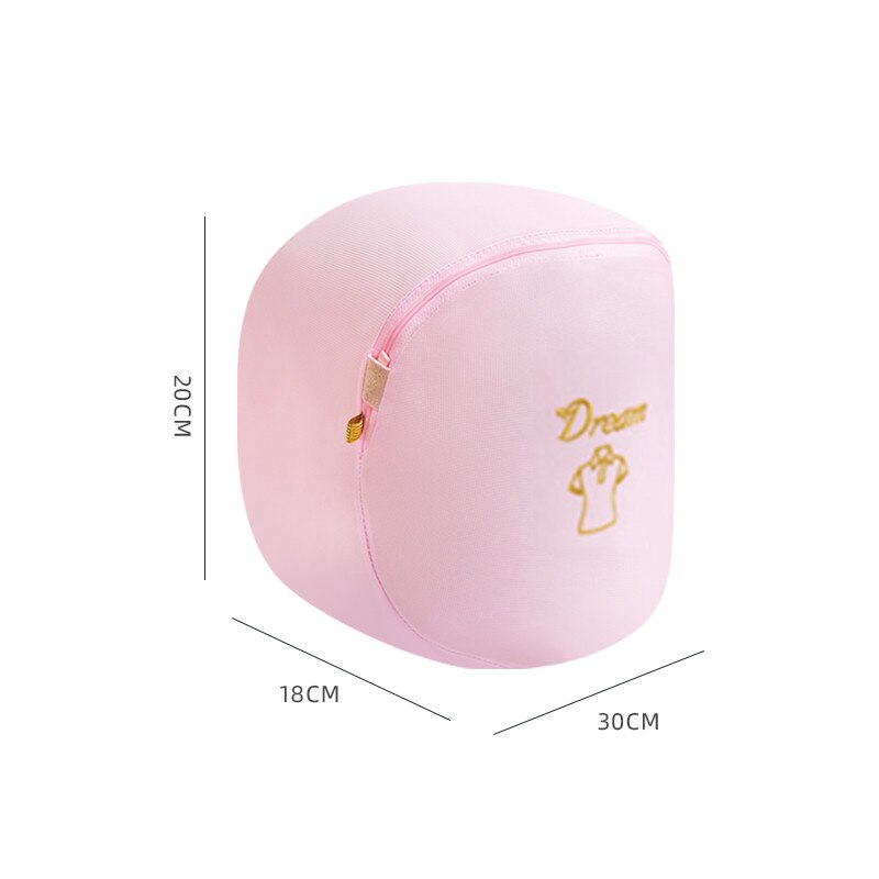 Lingerie Beha Wassen Zakken Ondergoed Anti-Vervorming Filter Mesh Waszak Luxe Waszak Wasmand Wasmachine Zakken: Pink 30-20-18cm