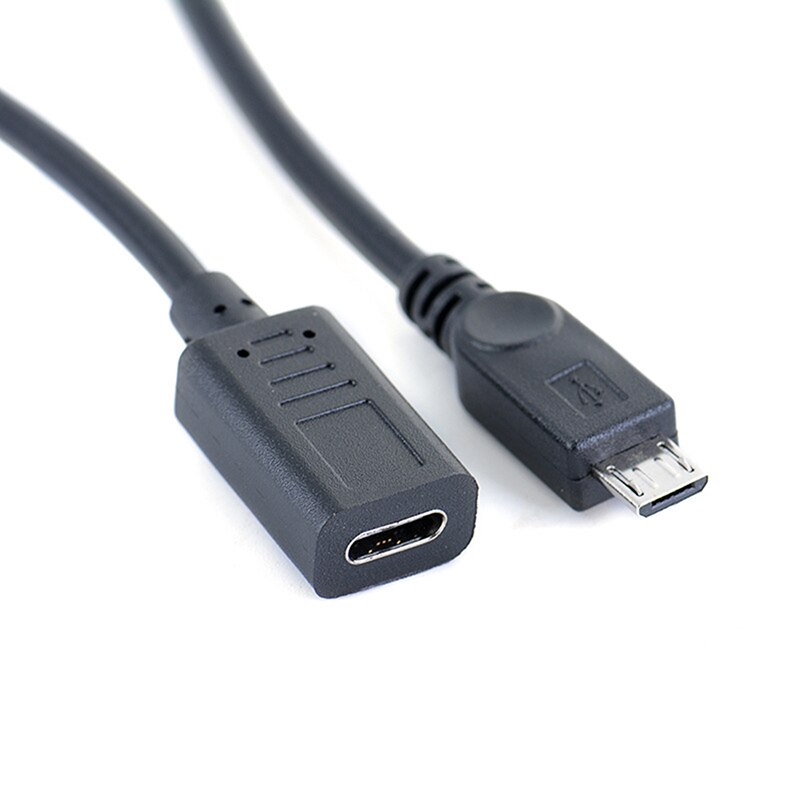 USB Type-c Female to Micro USB Male OTG Connector Cable Adapter