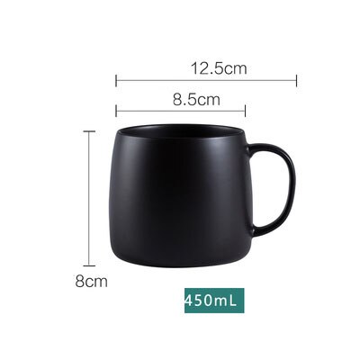 Nórdico matte canecas cerâmica cater cup office lidar com copo casa leite beber copo