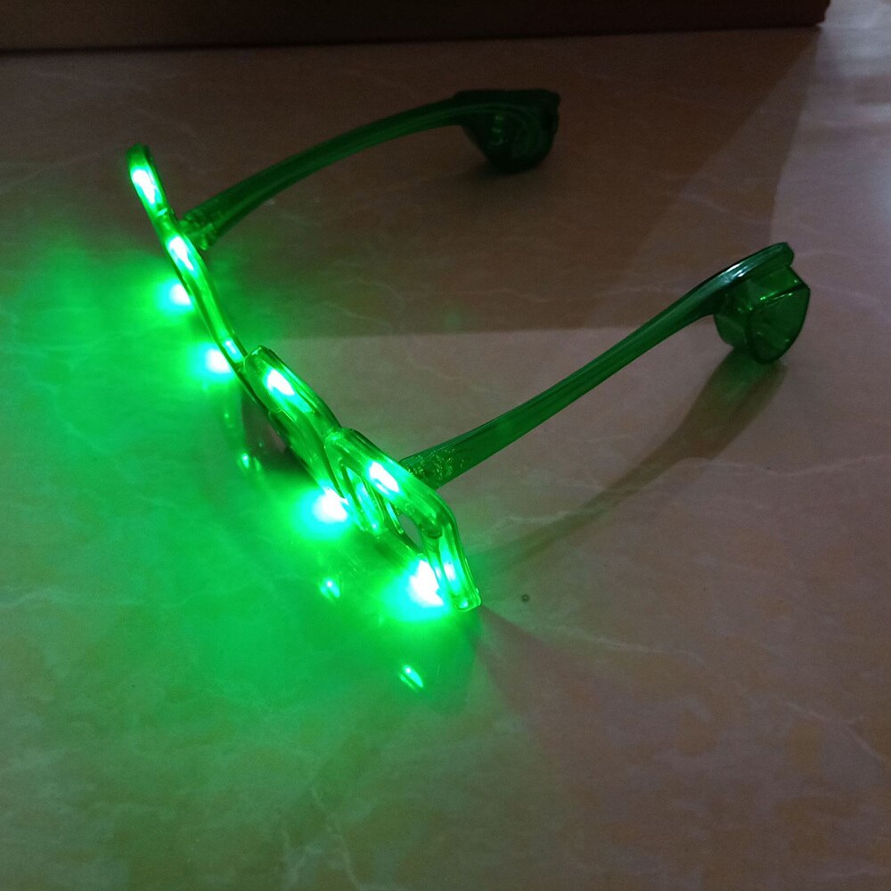 blinkende LED Gläser Spielzeug Leucht Partei Halloween Festival Hochzeit Navidad Weihnachten Bar Ktv Dekorative Beleuchtung Requisiten Spielzeug