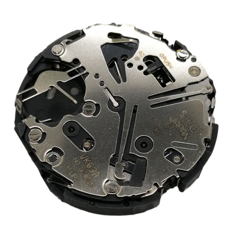 For VK63 VK63A Quartz Movement Chronograph 24 Hours Replace for Watch Single Calendar