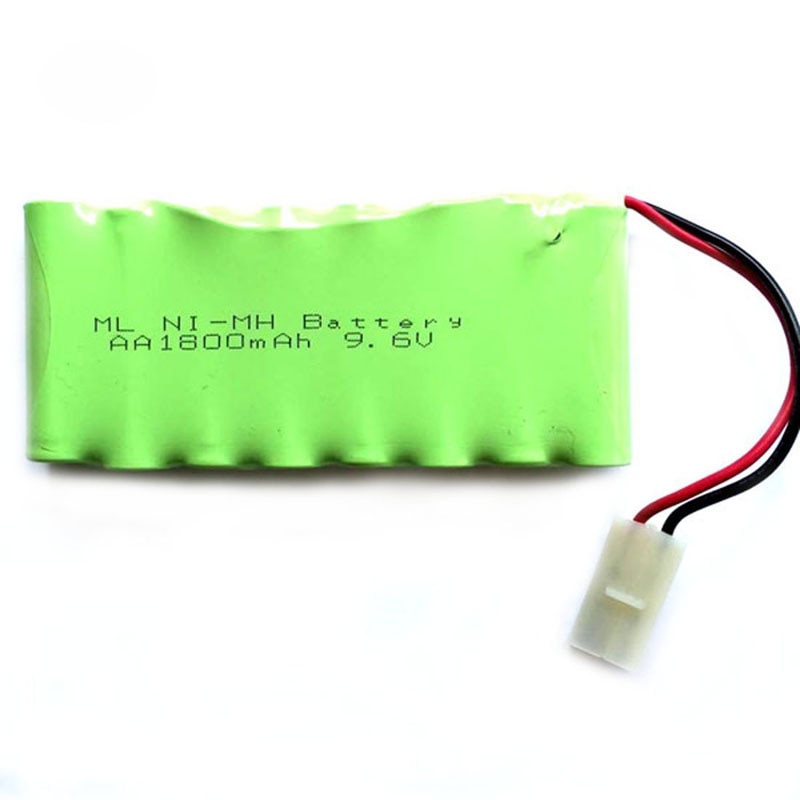 Batteria NI-MH 9,6 X 1600 mini Fuel RC Batterie-Caricabatterie - Antica
