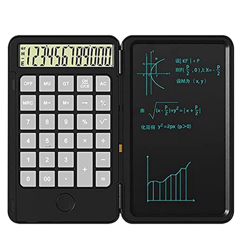 Calculator, Rechargeable Multifunctional Desktop Calculator Notepad: Default Title