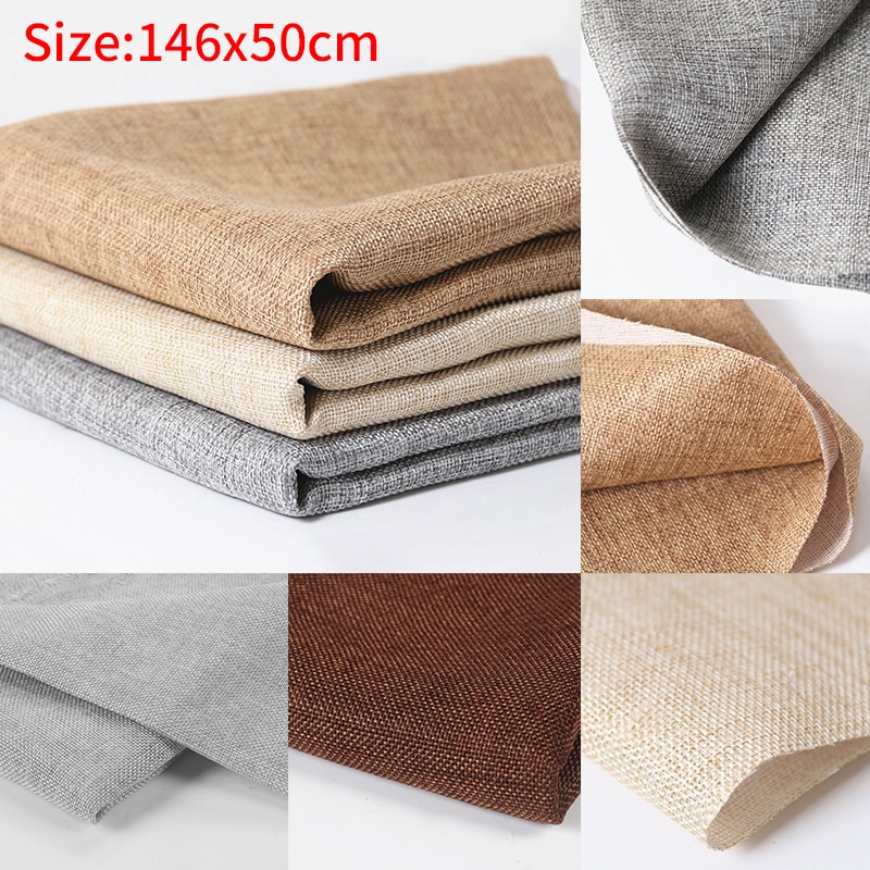 1.46 x 0.5m støvtæt hør stof højtaler net cover klud ensfarvet sofa baggrund hjem tekstil stof akustisk