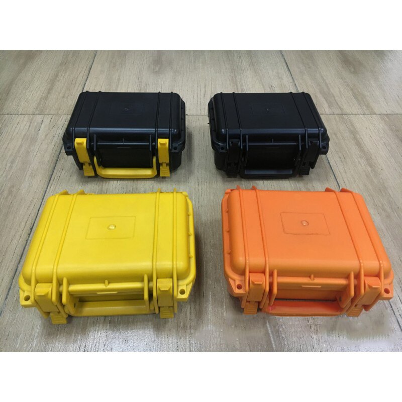 240*200*110mm Portable plastic tool case waterproof toolbox Moisture proof box Equipment instrument Safety box with sponge