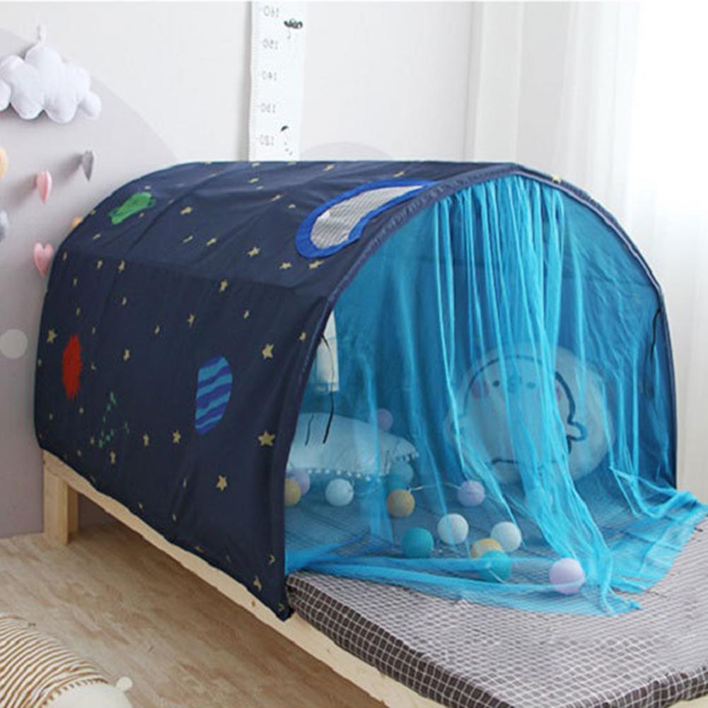 Portable Children's Play House For Kids Folding Small House Room Decoration Tent Crawling Tunnel Toy Ball Pool Bed Tent Boy Girl