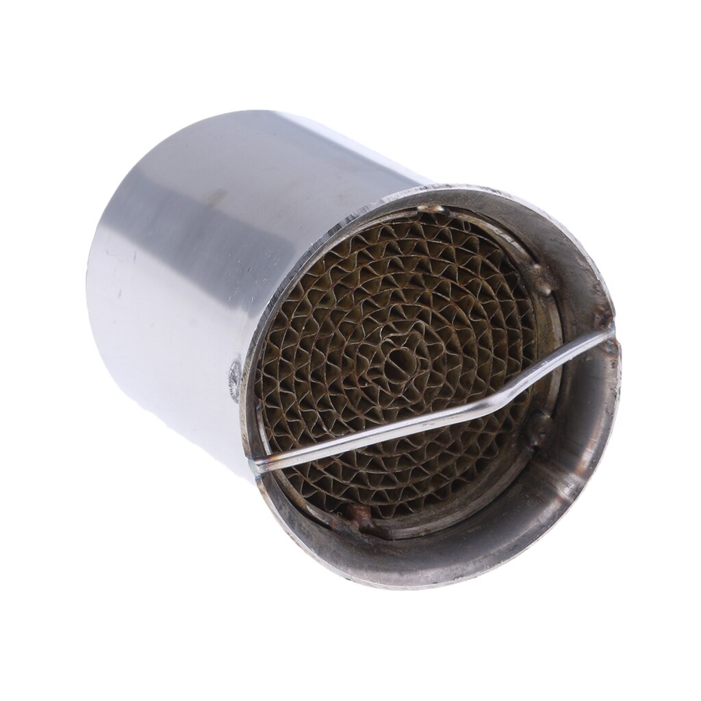 Stainless Steel 51mm Motorbike Exhaust Can DB Killer Silencer Muffler Baffle