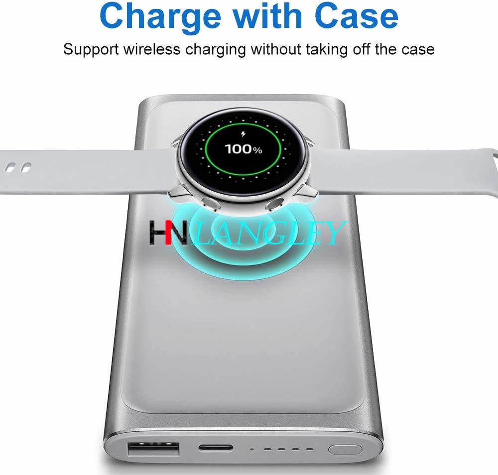 Compatibel met samsung galaxy watch active hoesje zachte tpu bumper volledige rondom screen protector galaxy watch active 40mm sm -r500