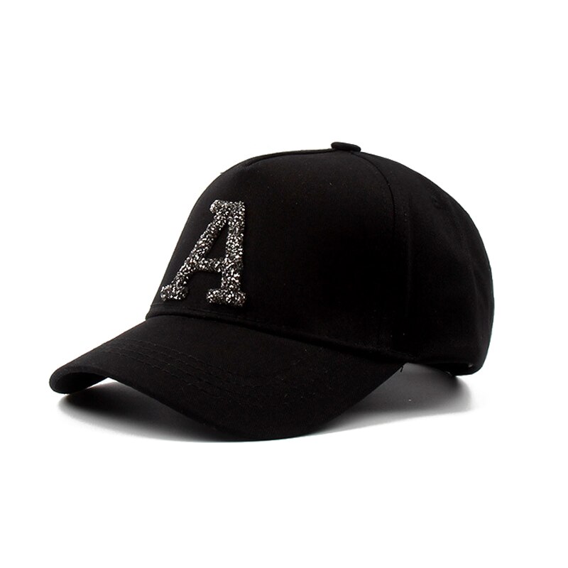 3-6 ans Bébé Garçon Casquette de Baseball Enfants Lettre Un Tennis Chapeau Eté Automne Beaux Garçons Filles décontracté Hip Hop Soleil Snapback casquettes: black