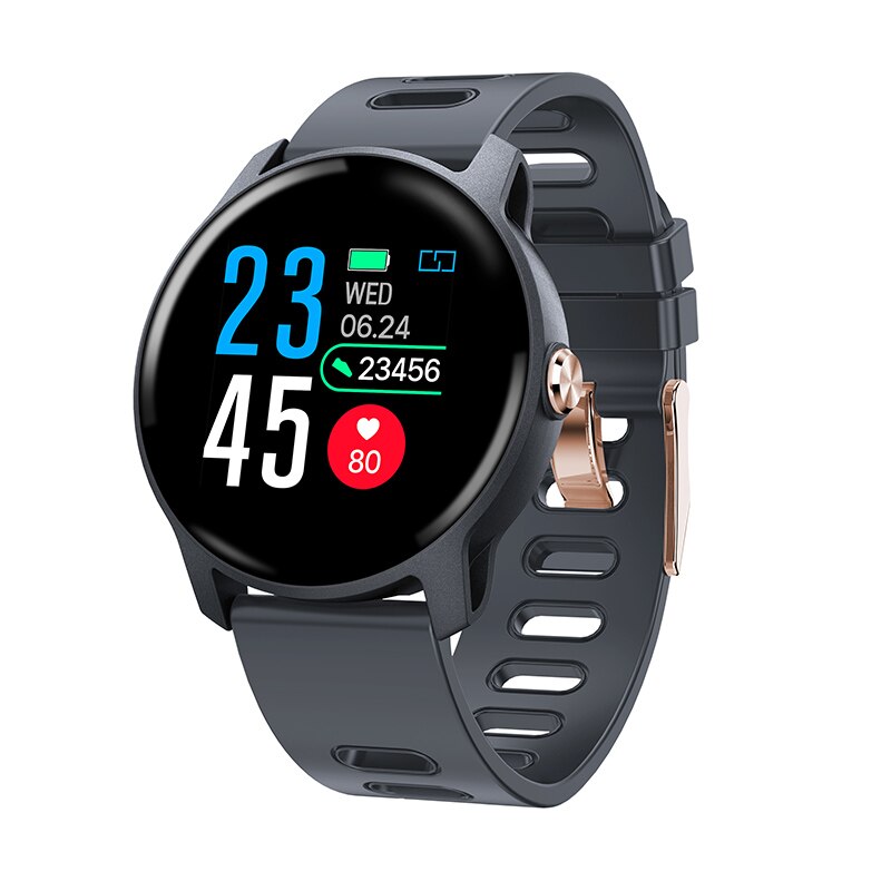 Senbono  s08 män kvinnor sport stegräknare smart armband  ip68 vattentäta armband fitness tracker hjärtband för ios och android