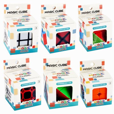 Qiyi 3*3*3 Cubo Professionale Cubo Magico Speedcube Puzzle Magia Cubi Educativo Cubo Di Puzzle Giocattoli Per I Bambini giocattoli Per Adulti