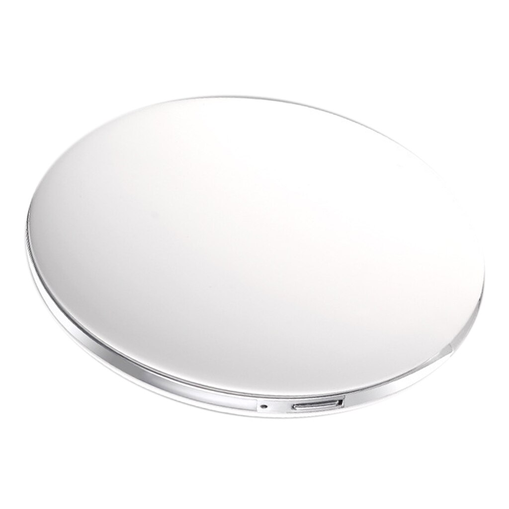 Portable 3X Magnifying Round Makeup Vanity Mirror LED Travel Mirror