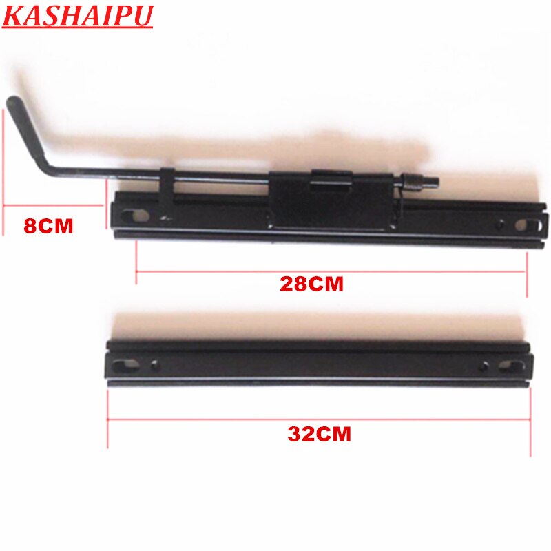 Stainless Steel Cars Seat Slide Sliding Rail Slideway Accessories Fits Bus MPV Minibus Coach Fork Truck Engineering Vehicle