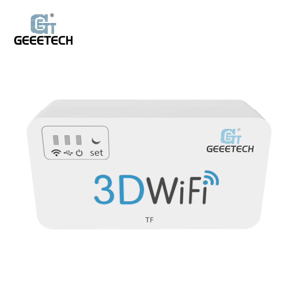 GEEETECH 3D WiFi Module USB 2.0 Interface 3D Printer Parts Mini Wifi Box with TF Card Slot for Anet A8/ I3 Mega/ Creality CR-10
