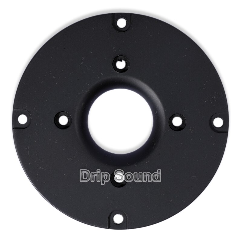4 "inch Speaker Tweeter Cover Panel Decoratieve Cirkel Speaker Vaste Plaat OD99mm 30mm Gat # Zwart