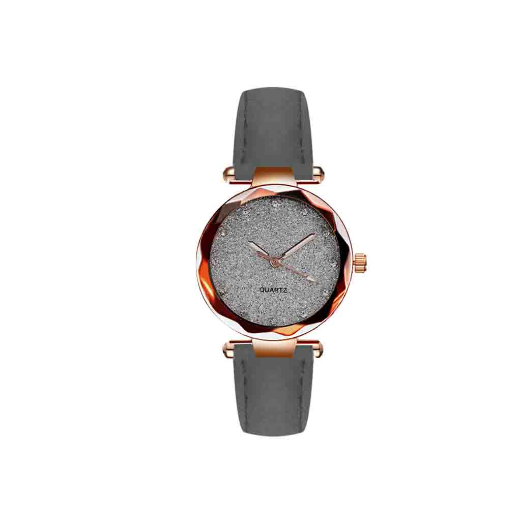 Sky Star Watch Ladies Rose Gold Quartz Watch Female Bracelet Watches Black Night sky Watch Bracelet Clock