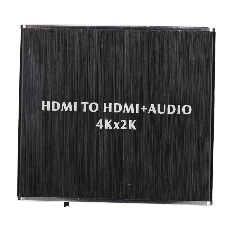 Optical Audio Splitter High Definition Multimedia Interface to Stereo+SPDIF Signal Extractor