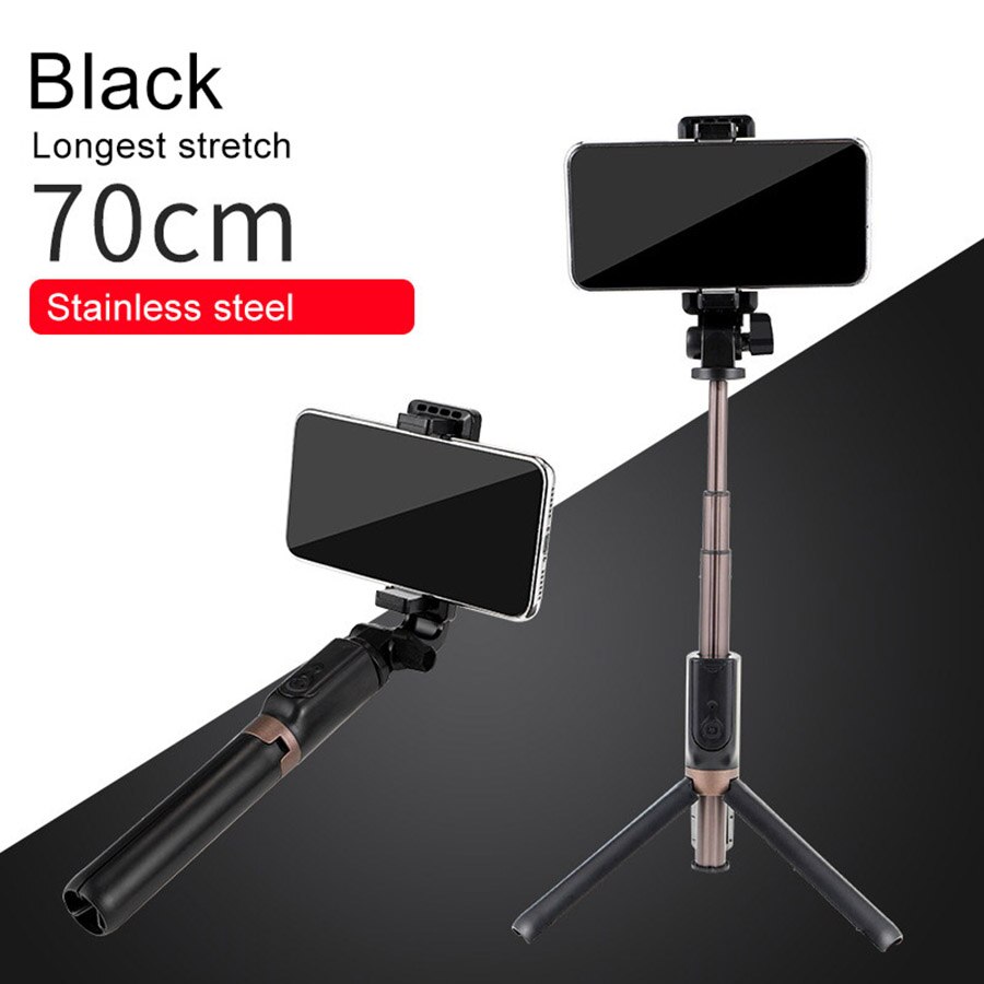 Bastone per Selfie monopiede monopiede pieghevole MAMEN originale Bluetooth con pulsante Wireless otturatore Selfie Stick per iOS/Android/iphone