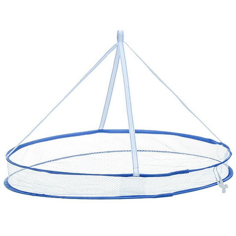 Dwuwarstwowe spinacze robić prania składane wiszące ubrania kosz na pranie suszarka netto bielizna przechowywania skarpet wieszak wieszak siatka: A