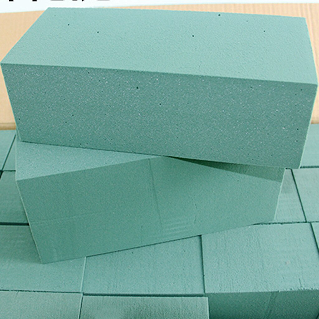 l Foam Bricks Flower Mud Green Styrofoam Wet Foam Blocks 230x110x75mm