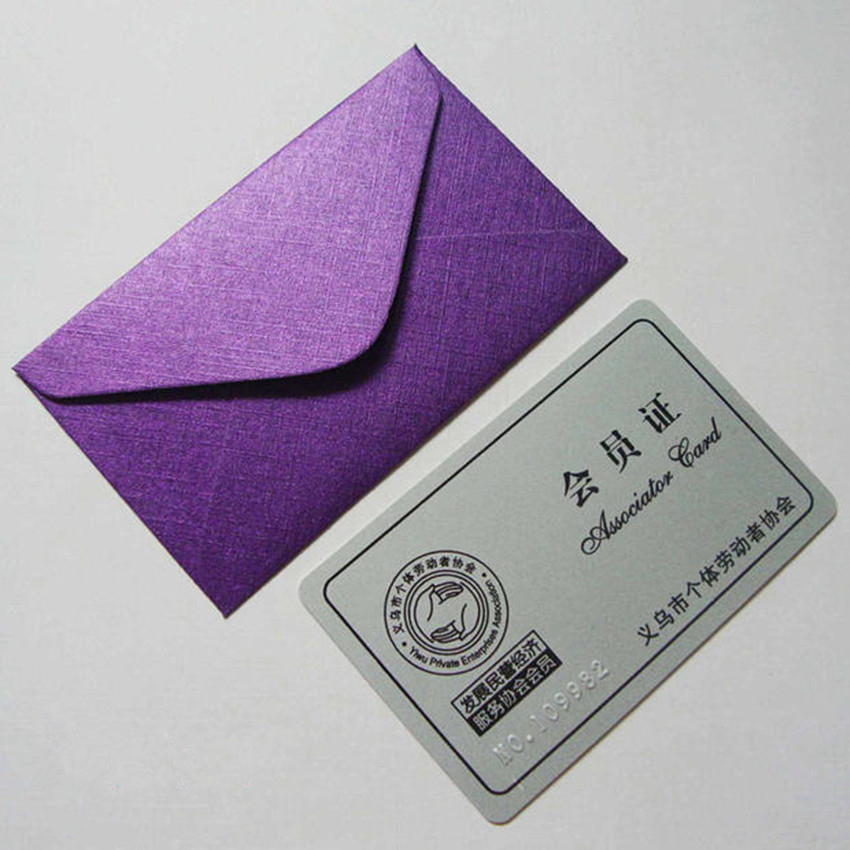 120gsm Parel envelop voor visitekaartje VIP lidkaart mini enveloppen
