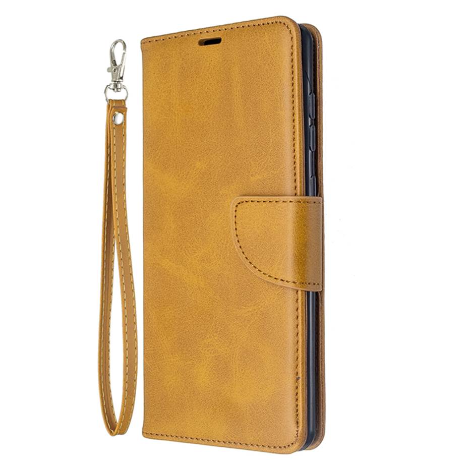 Funda de teléfono SM-A315 A31 A315F para Samsung Galaxy A31 SM-A315, BILLETERA, Funda de cuero para Samsung A31: Yellow