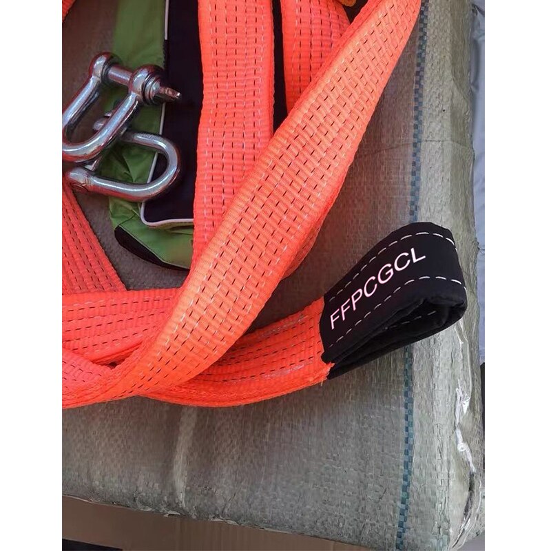 FFPCGCL Nylon Tie Down Straps Towing Rope Strape Cable High Strength Car Towing Ropes