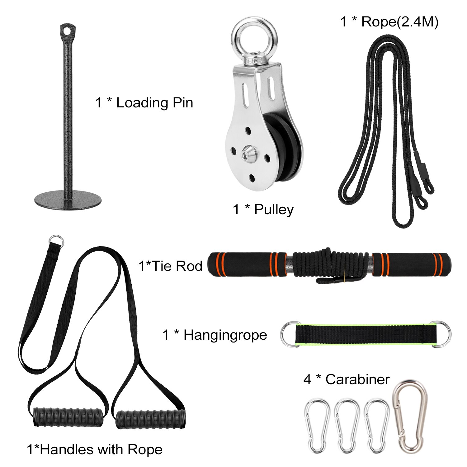 Fitness Diy Gym Katrol Kabel Machine Attachment System Laden Pin Lifting Workout Arm Biceps Triceps Hand Training Apparatuur: Type 1