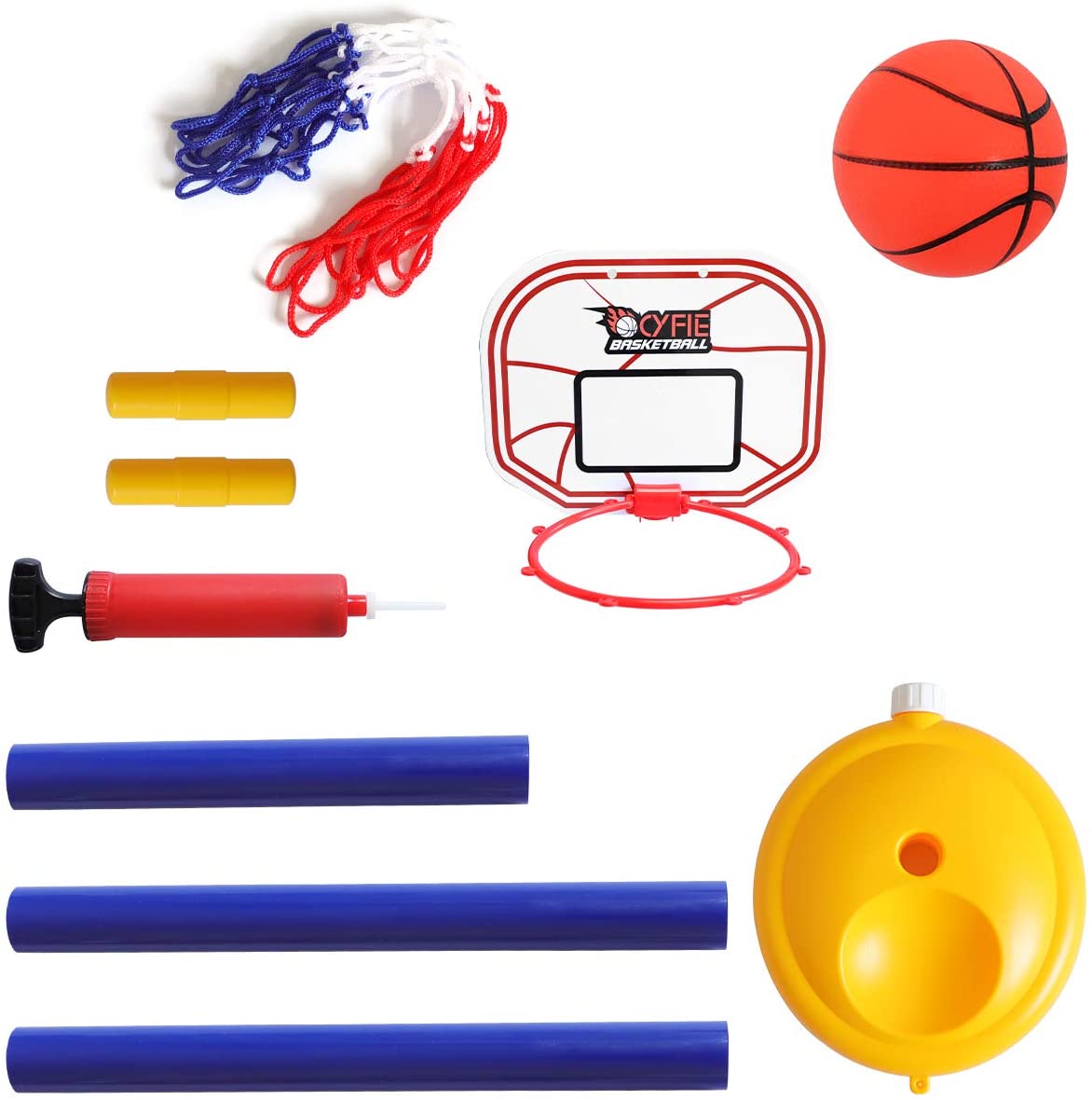 Kids Basketbal Hoepel Peuters Speelgoed Voor 1-3 Jaar Oude Jongen Meisje Verstelbare Hoogte Basketbal Set Indoor Outdoor Basketbal game: Default Title