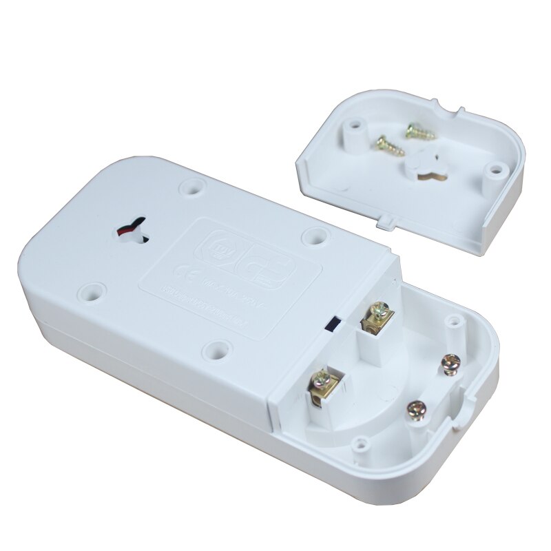 2 socket European 5V 2A USB extension socket LE-04 White color