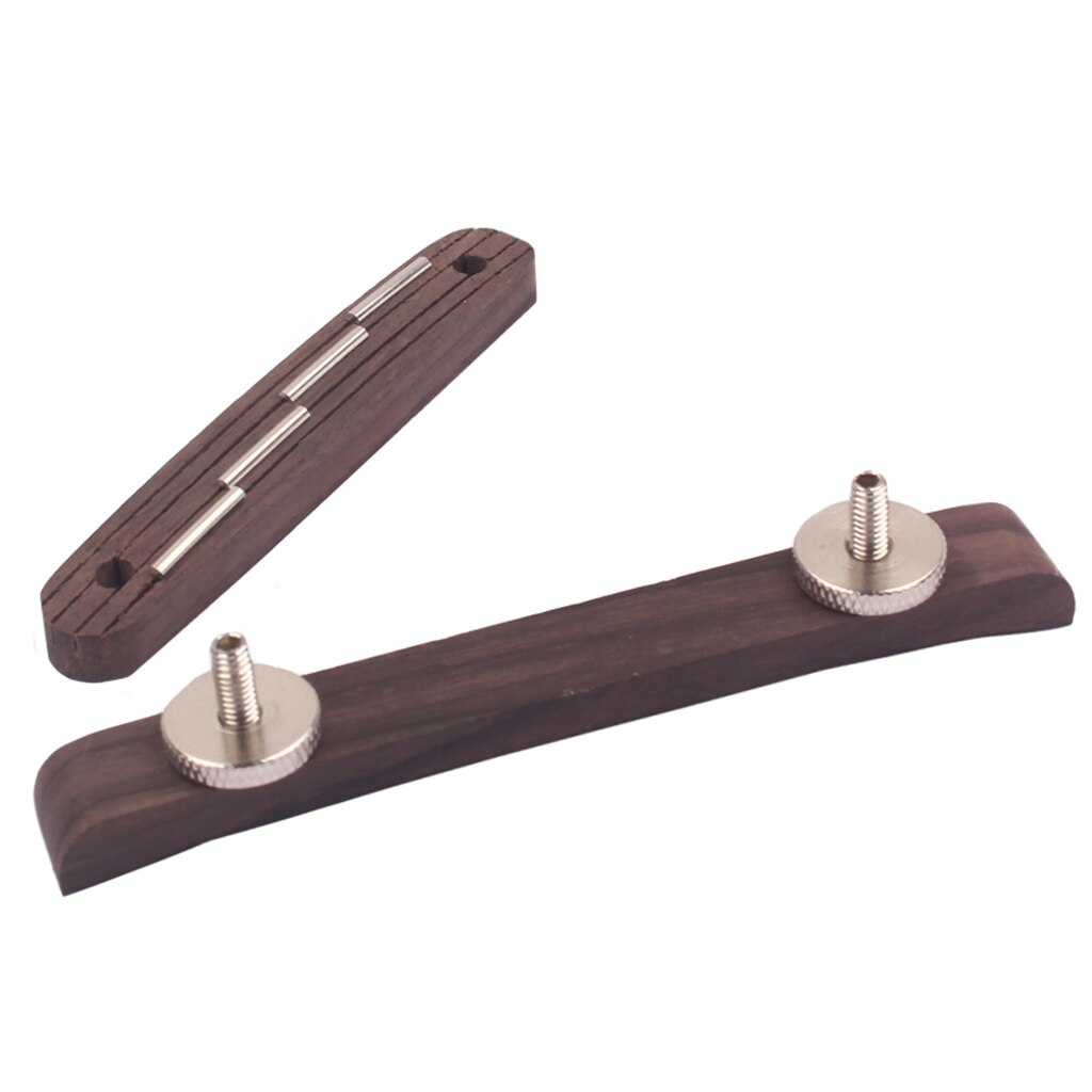 Rosewood Adjustable Mandolin Bridge for Guitar Bass Mandolin