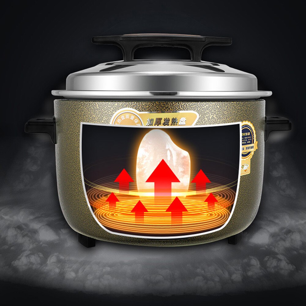 8L 10L Commercial Rice Cooker Canteen Large Capacity Multi Cooker Non-stick Pan Rice Cooking Machine