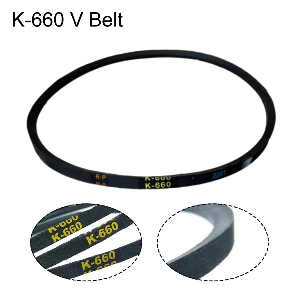 K660 Dreieck Antriebsriemen Keilriemen 66 cm Antriebsriemen Für Bohrmaschine Industrielle Landwirtschaftsausrüstung Riemenscheibe Riemen Werkzeuge