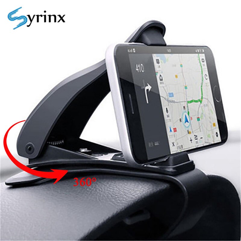 Windshield Gravity Sucker Car Phone Holder Phone Universal Mobile Dashboard Support For iPhone Smartphone 360 Mount Stand: black 1