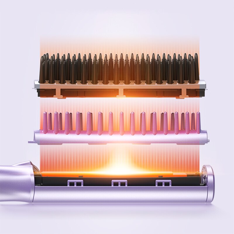 Xiaomi Showsee Straight Hair Comb High Concentration Anion Constant Temperature Hair Care Automatic Power Off Fast Heating