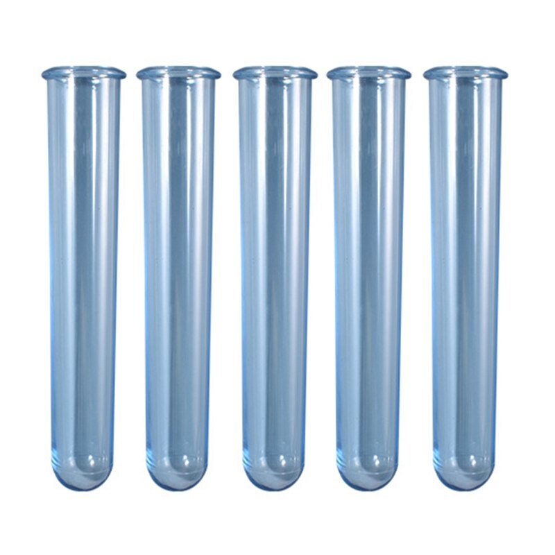 Flower Pot Hydroponic Cylinder Epoxy Resin Mold Test Tube Vase Silicone Bracket Silicone Mould DIY Crafts Jewelry Decor Tools: Blue Tubes