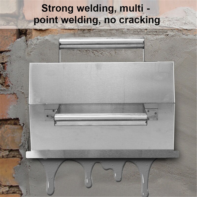 Stainless Steel Plastering Skimming Trowel Scraping Dust Handheld Wall Smoth Tool Tiling Decoration Tools