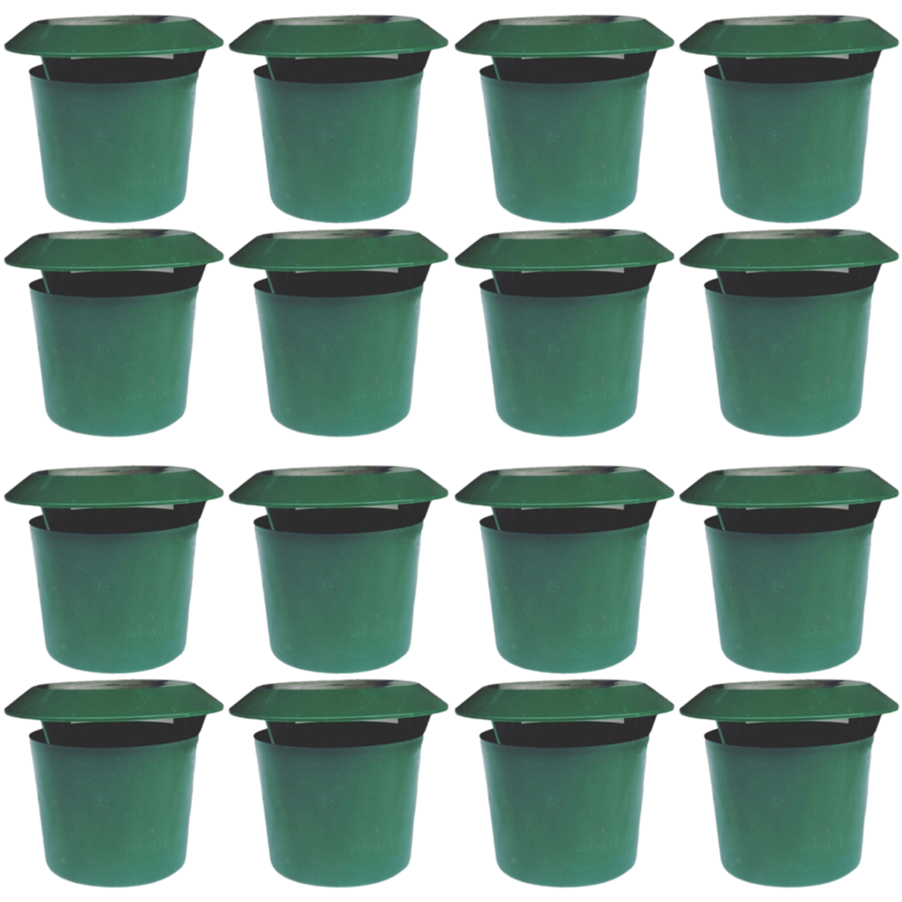 Piège à escargots, Cage à limaces de jardin, antiparasitaires réutilisables, outils de Station d'appâts, outils de protection de ferme de jardin, accessoires de jardin, 2/4/12 pièces: kaki foncé